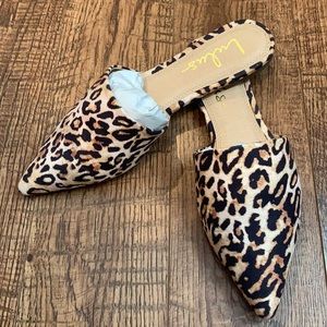 Lulu’s Leopard Mules